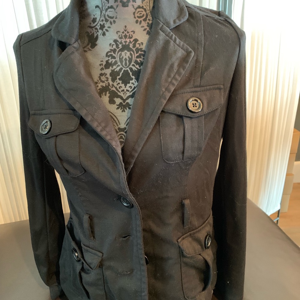 Black coat